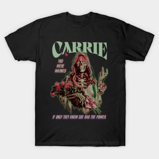 Carrie, Classic Horror. (Version 1) T-Shirt